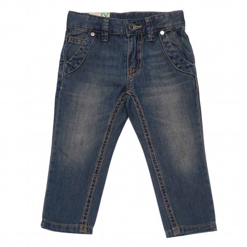 Дънкови панталони сини за момче  165801