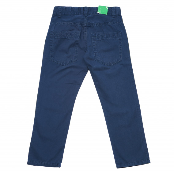 Памучен панталон многоцветен за момче Benetton 165844 4