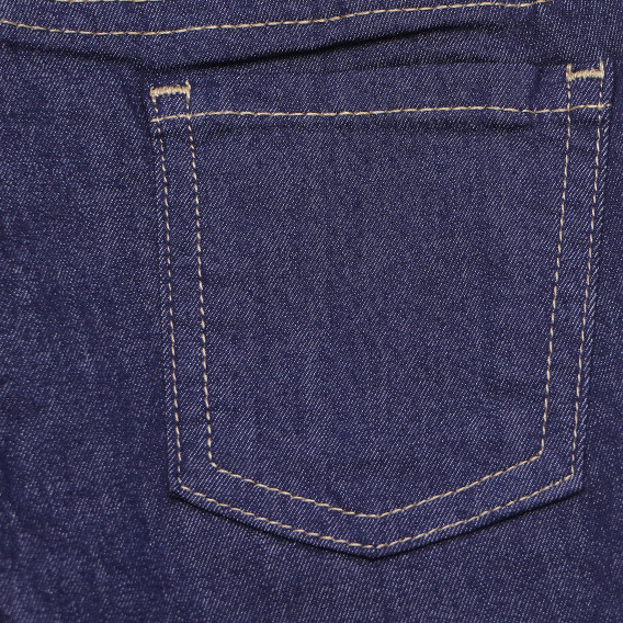 Дънкови панталони сини Benetton 166101 7