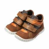 Обувки за бебе момче с велкро закопчаване, кафяви Ecco 16638 