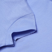 Памучна тениска лилава за момиче Benetton 166599 4