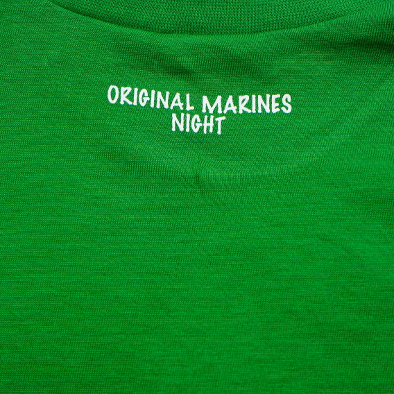 Блуза за бебе за момче зелена Original Marines 166997 3