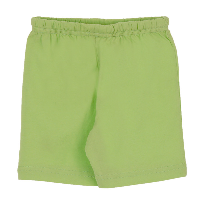 Къси панталони за момиче зелен  167273