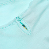 Тениска синя за момиче Benetton 167345 4
