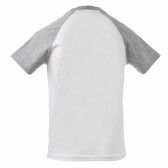 Памучна блуза бяла за момиче Benetton 167637 3