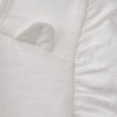 Памучна тениска бяла за момиче Benetton 167668 2