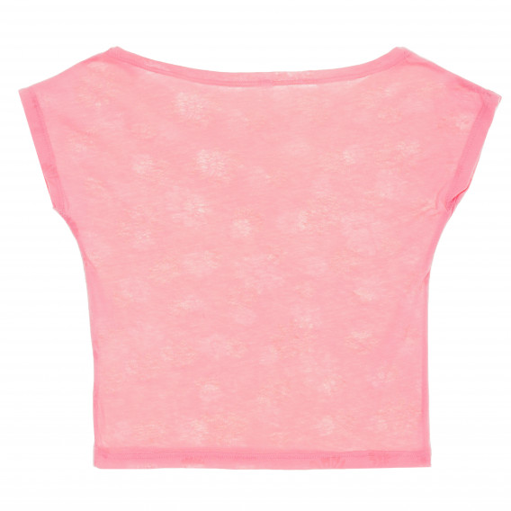 Комплект потник и блуза за момиче розови Idexe 167818 5