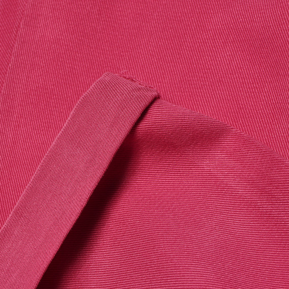 Памучен панталон розов за момиче Benetton 167855 3