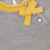 Пуловер за бебе за момиче сив Idexe 168067 2