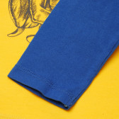 Памучна блуза с дълъг ръкав многоцветна за момче Benetton 168086 3
