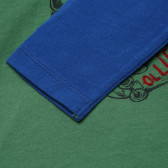 Памучна блуза с дълъг ръкав многоцветна за момче Benetton 168092 3