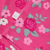 Памучна блуза с дълъг ръкав розова за момиче Benetton 168290 3