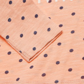 Памучна блуза с дълъг ръкав розова за момиче Benetton 168330 3