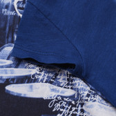 Тениска синя за момиче Benetton 168653 3