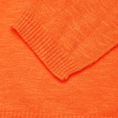 Блуза с дълъг ръкав оранжева за момче Benetton 168665 3