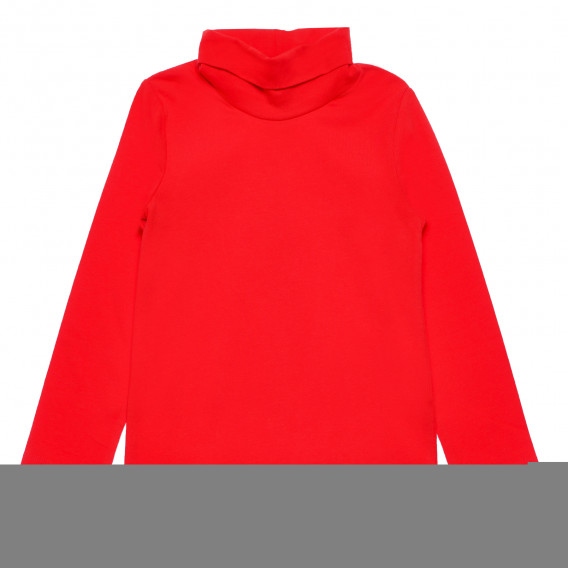 Блуза с дълъг ръкав червена за момиче Benetton 168687 