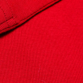 Памучна блуза с дълъг ръкав червена за момиче Benetton 168696 2
