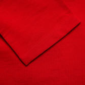 Памучна блуза за момиче червена Original Marines 168749 4
