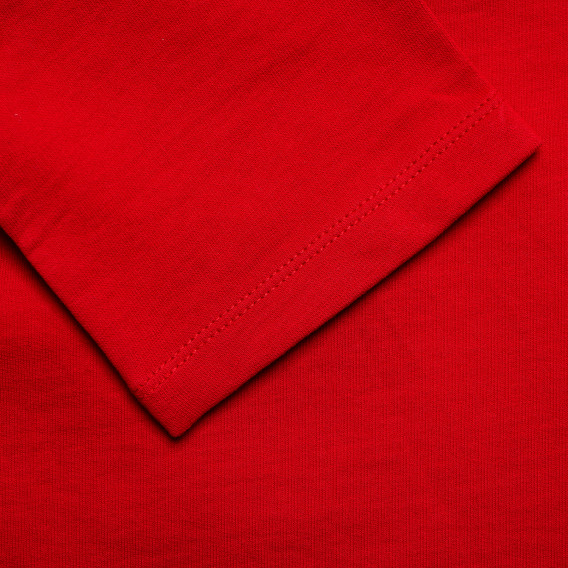 Памучна блуза за момиче червена Original Marines 168749 4