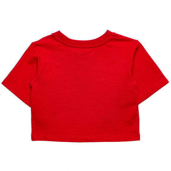 Памучна блуза за момиче червена Original Marines 168750 2
