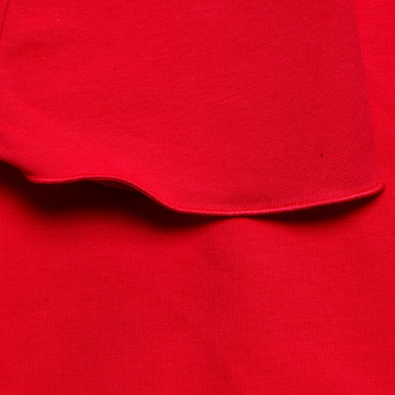 Памучна тениска за момиче червена Original Marines 168777 3