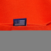 Памучна блуза за бебе за момче оранжева Original Marines 168857 3