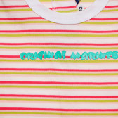 Памучна тениска за бебе за момиче многоцветна Original Marines 168892 2