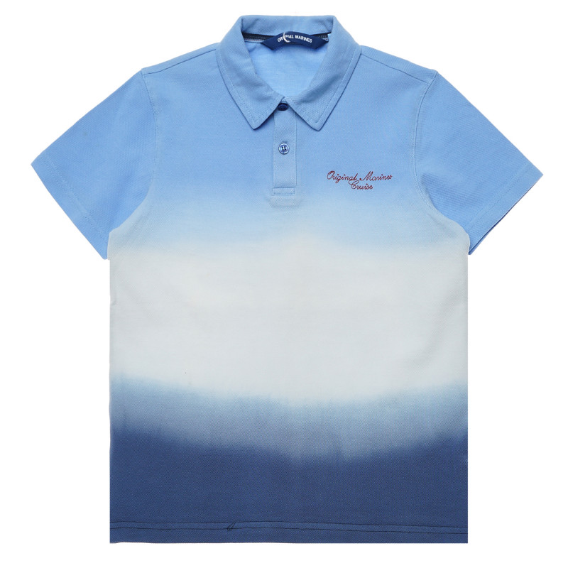 Памучна блуза за момче синя  168998