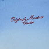 Памучна блуза за момче синя Original Marines 169001 4