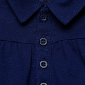 Памучна блуза за момиче синя Original Marines 169055 4