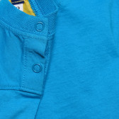 Памучна тениска за бебе за момче синя Original Marines 169074 3