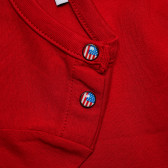 Памучна тениска за бебе за момче червена Original Marines 169142 3