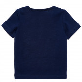 Памучна тениска за момче синя Original Marines 169171 4