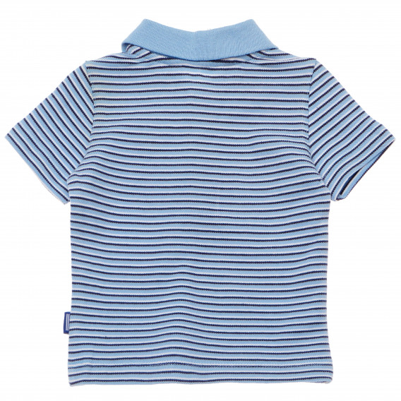 Памучна блуза за бебе за момче синя Original Marines 169221 2