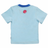 Памучна тениска за бебе за момче синя Original Marines 169243 4