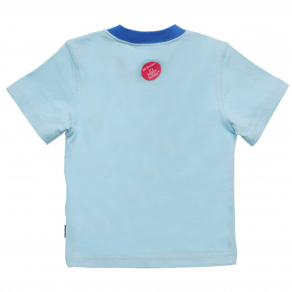 Памучна тениска за бебе за момче синя Original Marines 169243 4