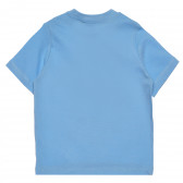Памучна тениска за бебе за момче синя Original Marines 169282 3