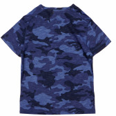 Памучна тениска за момче синя Original Marines 169345 3