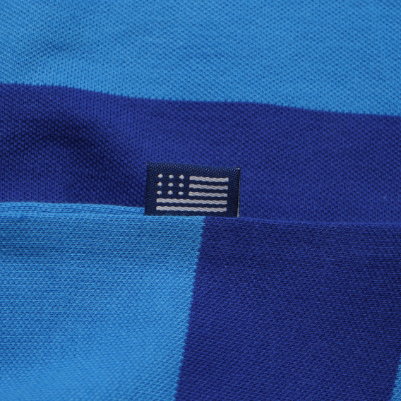 Памучна тениска за момиче синя Original Marines 169449 7