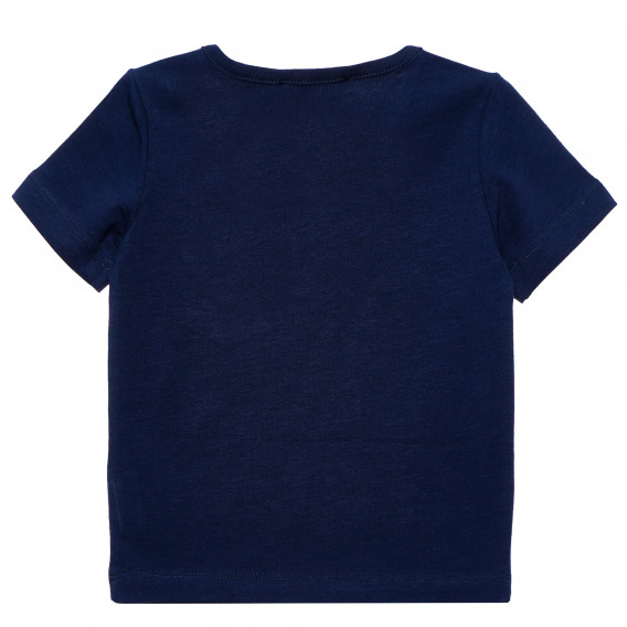 Памучна тениска за момче синя Original Marines 169458 8
