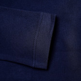 Памучна блуза за бебе за момче синя Original Marines 169461 7