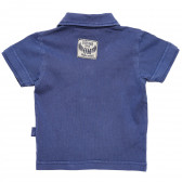 Памучна блуза за бебе за момиче синя Original Marines 169474 8