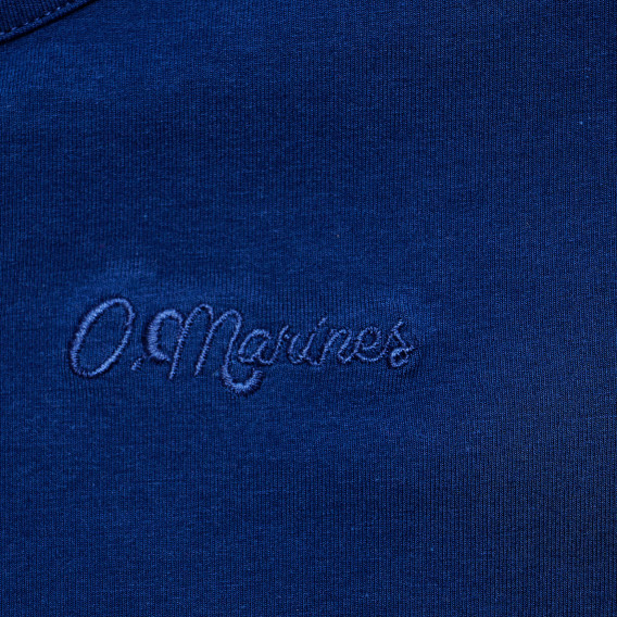 Памучна тениска за момиче синя Original Marines 169500 6