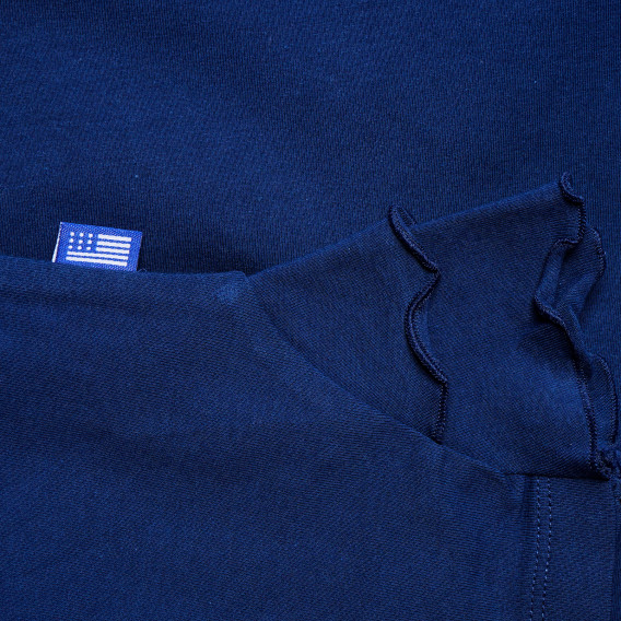 Памучна тениска за момиче синя Original Marines 169501 7