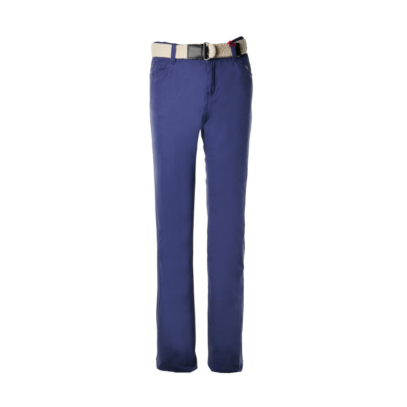 Памучен панталон за момче лилав  169781