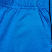 Памучни къси панталони за бебе за момче сини Original Marines 170088 2