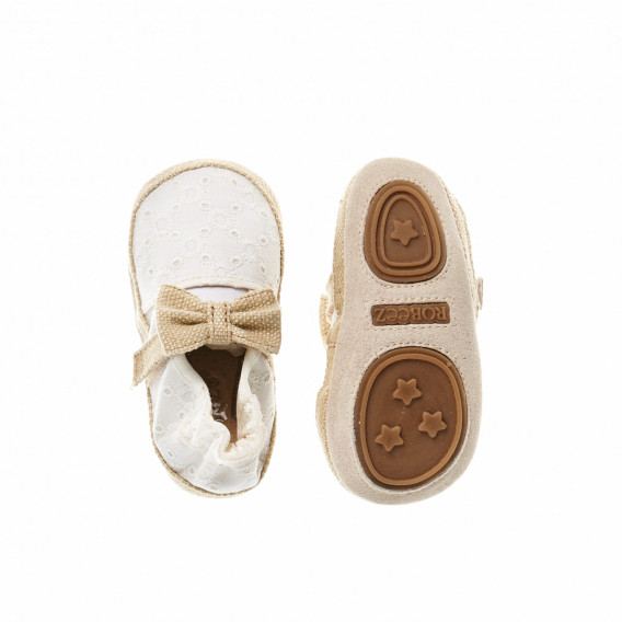 Обувки за бебе момиче с велкро закопчаване ROBEES 17014 2