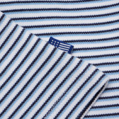 Памучна блуза за бебе за момче синя Original Marines 170168 3