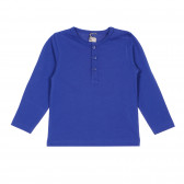 Памучна блуза за бебе за момче синя Tape a l'oeil 170176 