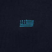 Памучна блуза за момче синя Original Marines 170213 4